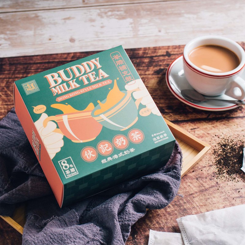 伙记奶茶 - 茶胆补充装 | 正宗港式奶茶胆 - 茶 - 其他材质 