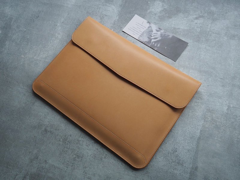 纯手工牛皮苹果ProAir/Surface笔电/iPad平板电脑收纳保护包 订制 - 电脑包 - 真皮 多色