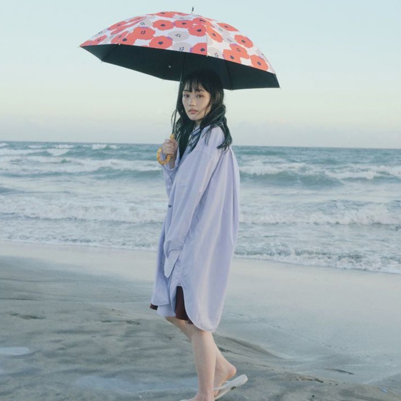 Wpc. 73cm 碎花长雨伞 - 雨伞/雨衣 - 防水材质 蓝色