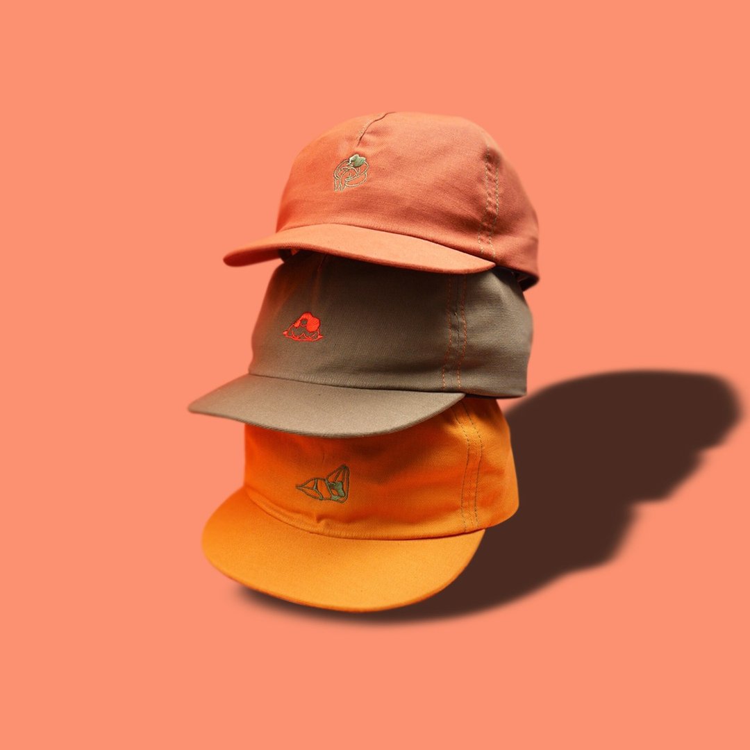 Chubby Chubby Cap - 帽子 - 棉 多色