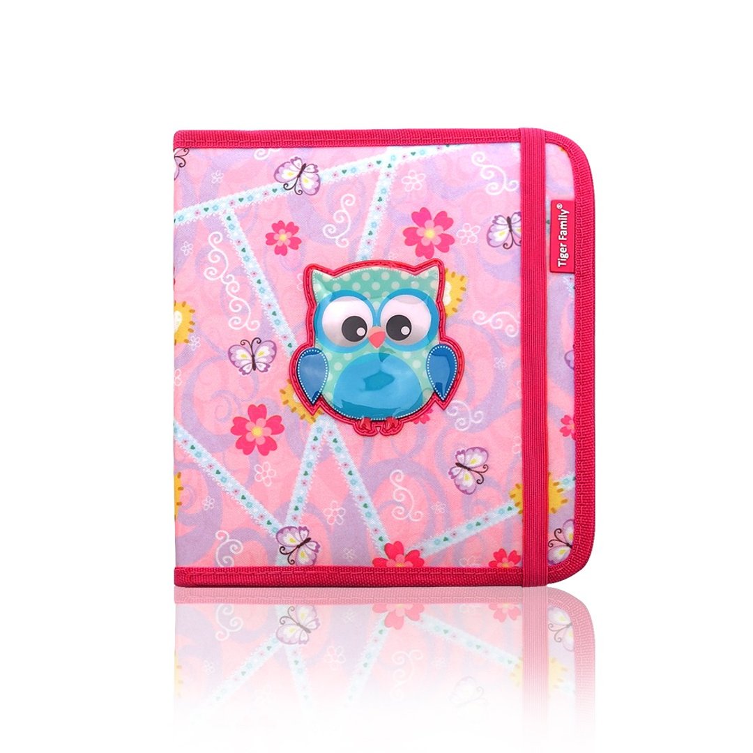 Tiger Family幼儿彩绘涂鸦文具组(小)-咕咕猫头鹰 - 其他书写用品 - 防水材质 粉红色