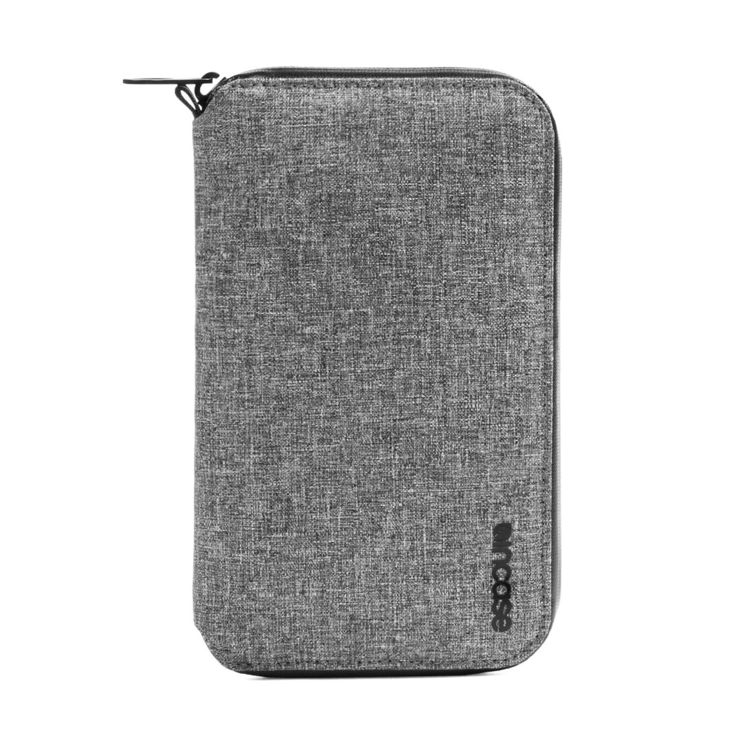 【INCASE】EO Travel Passport Zip Wallet 防盗旅行护照夹(麻灰) - 皮夹/钱包 - 其他材质 灰色