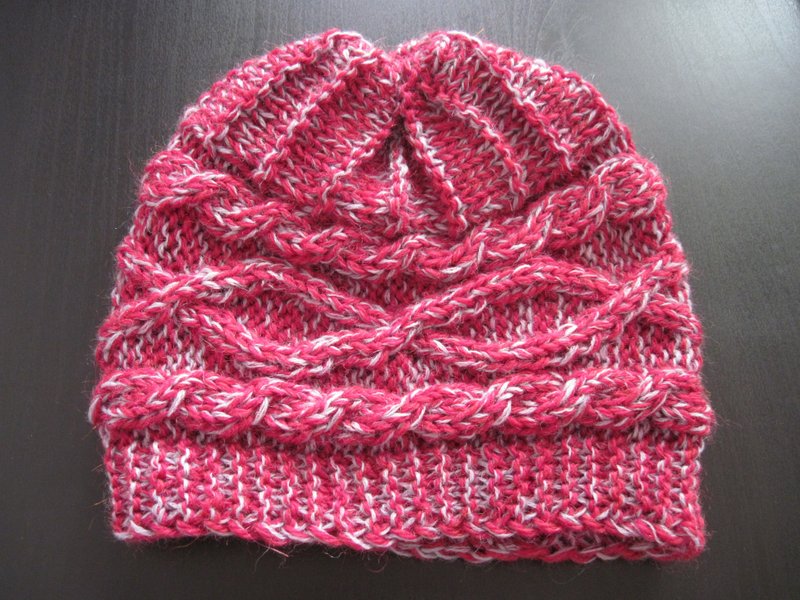 #新年特价# 横编桶帽（头围需小于  56cm） - 帽子 - 羊毛 红色