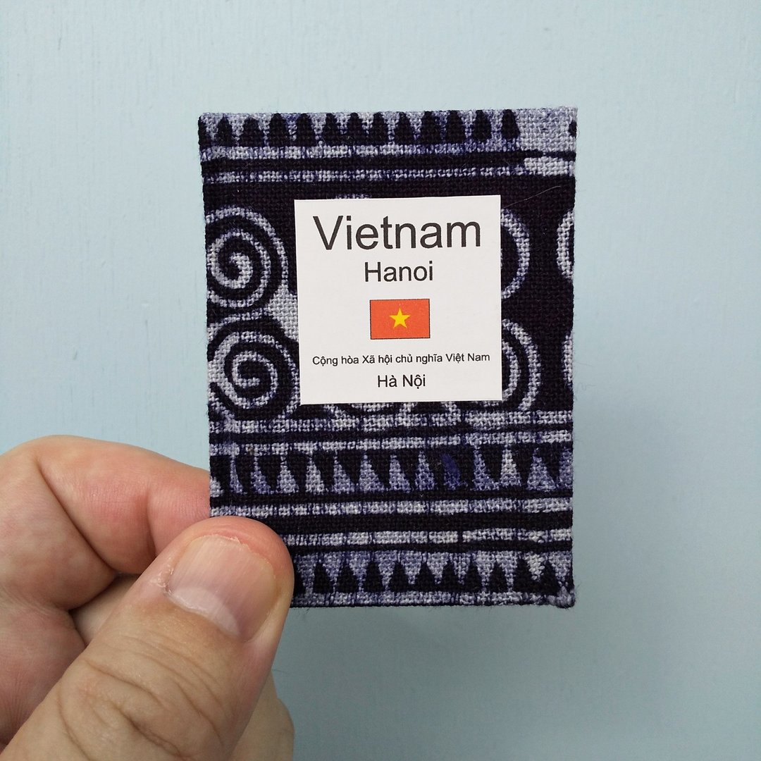 源自旅途的豆本 越南・河内 - 刊物/书籍 - 纸 