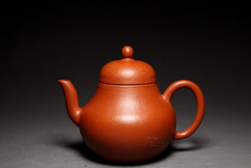 【思亭2】炎黄大地艺术 古法纯手工 摹古系列 小煤窑老朱泥170cc - 茶具/茶杯 - 陶 红色