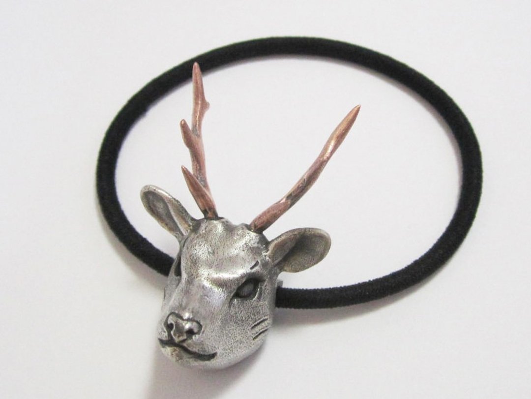 Deer HAIR BAND - 发饰 - 其他金属 银色