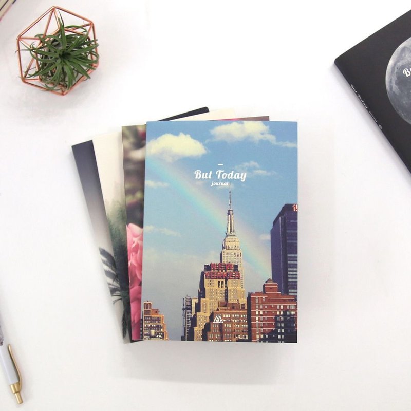 敲敲-Second-Mansion-年历手帐-But today 星球年历V2(周志)-09 纽约彩虹,PLD64921 - 笔记本/手帐 - 纸 蓝色