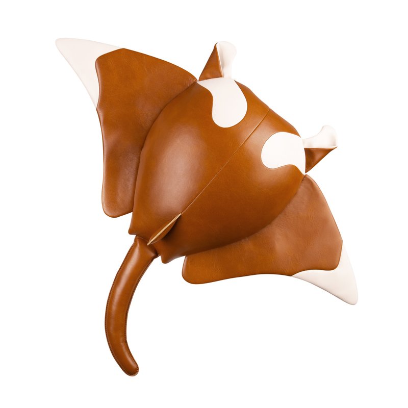 【墙饰】魟鱼Manta Mito皮革动物墙面装饰 | 入厝礼物 居家美学 - 摆饰 - 人造皮革 多色
