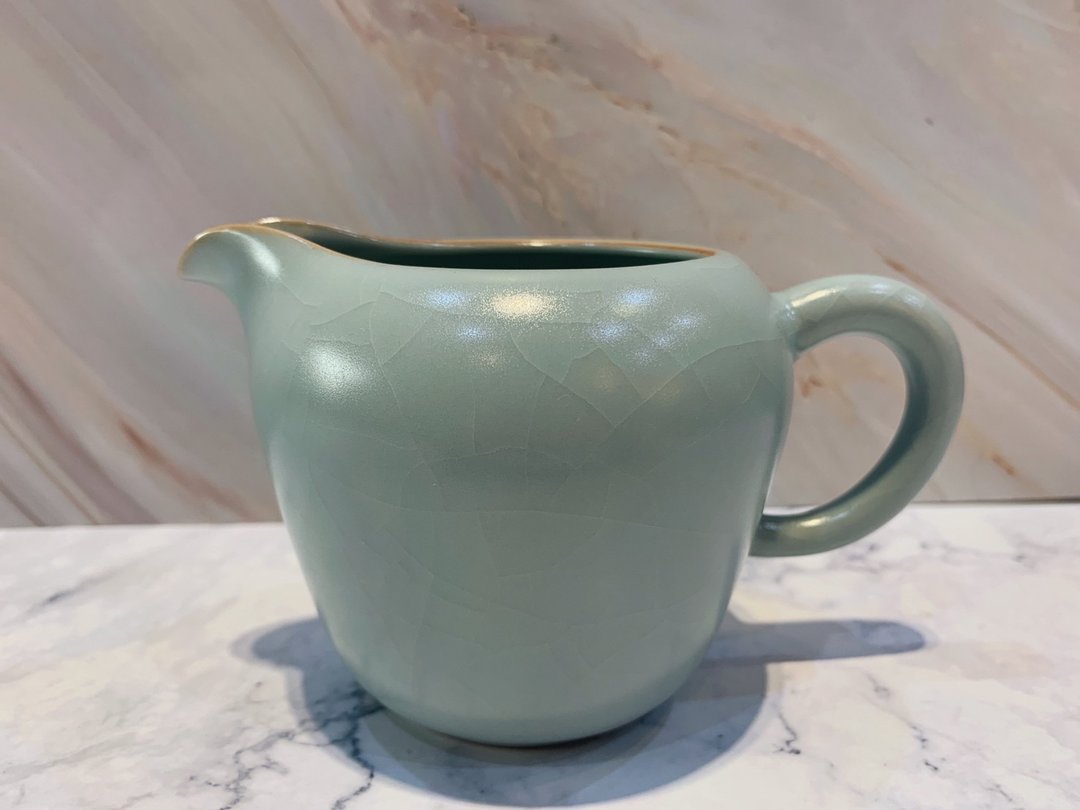 台湾汝窑大师林德丰 - 汝窑香韵茶海(现货+预购) - 茶具/茶杯 - 陶 蓝色