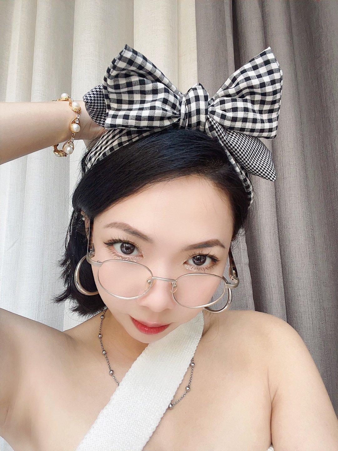 宇宙银灰雾面琥珀镜脚金属镜框 古蕫 眼镜 额縁 Japan/glasses - 眼镜/眼镜框 - 其他金属 金色