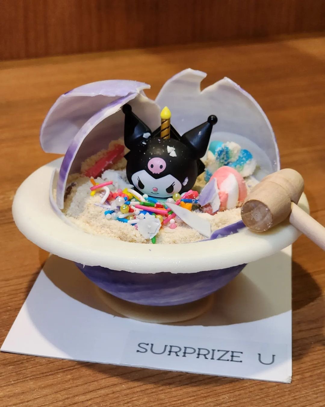 Kuromi 可罗米扑扑蛋糕 - 蛋糕/甜点 - 其他材质 紫色