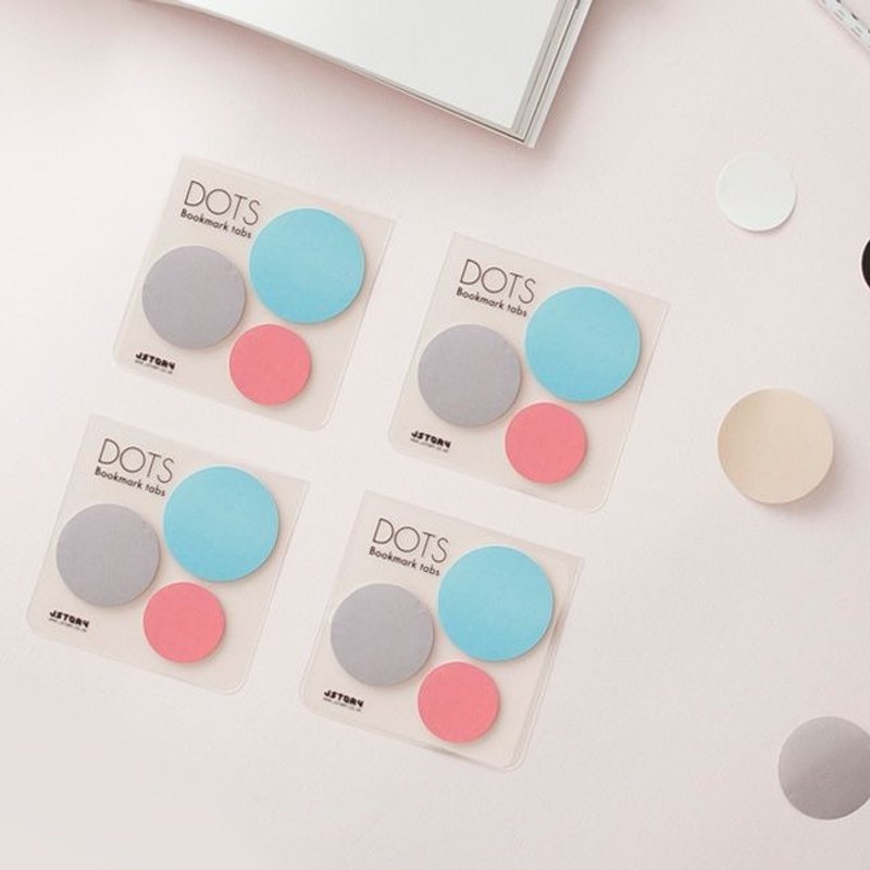 JStory大人文具-魔术标签便利贴-圆圈(薄荷绿),JST31461 - 笔记本/手帐 - 纸 绿色