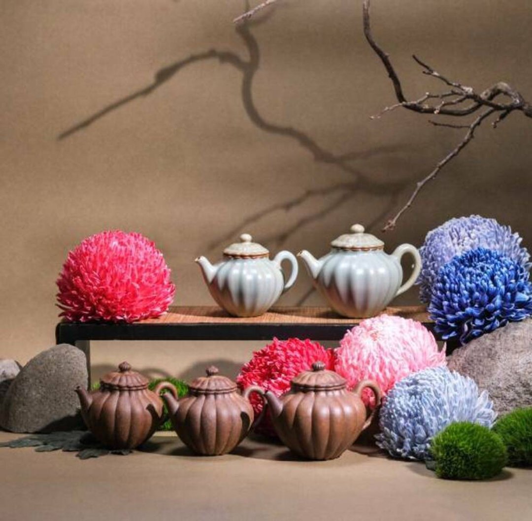 陶作坊│怀汝陶然忘机壶_粉青(小/大) - 茶具/茶杯 - 其他材质 透明