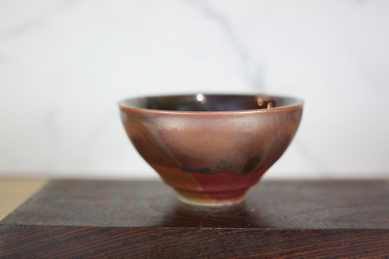 【沐春生活】120ml 天目釉 柴烧茶杯 茶碗 莺歌名家叶敏祥作品 - 茶具/茶杯 - 瓷 