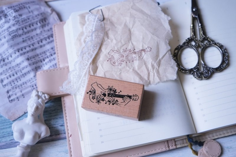 WLEKD 乐手系打印章 - 乌克丽丽手 - 印章/印台 - 其他材质 