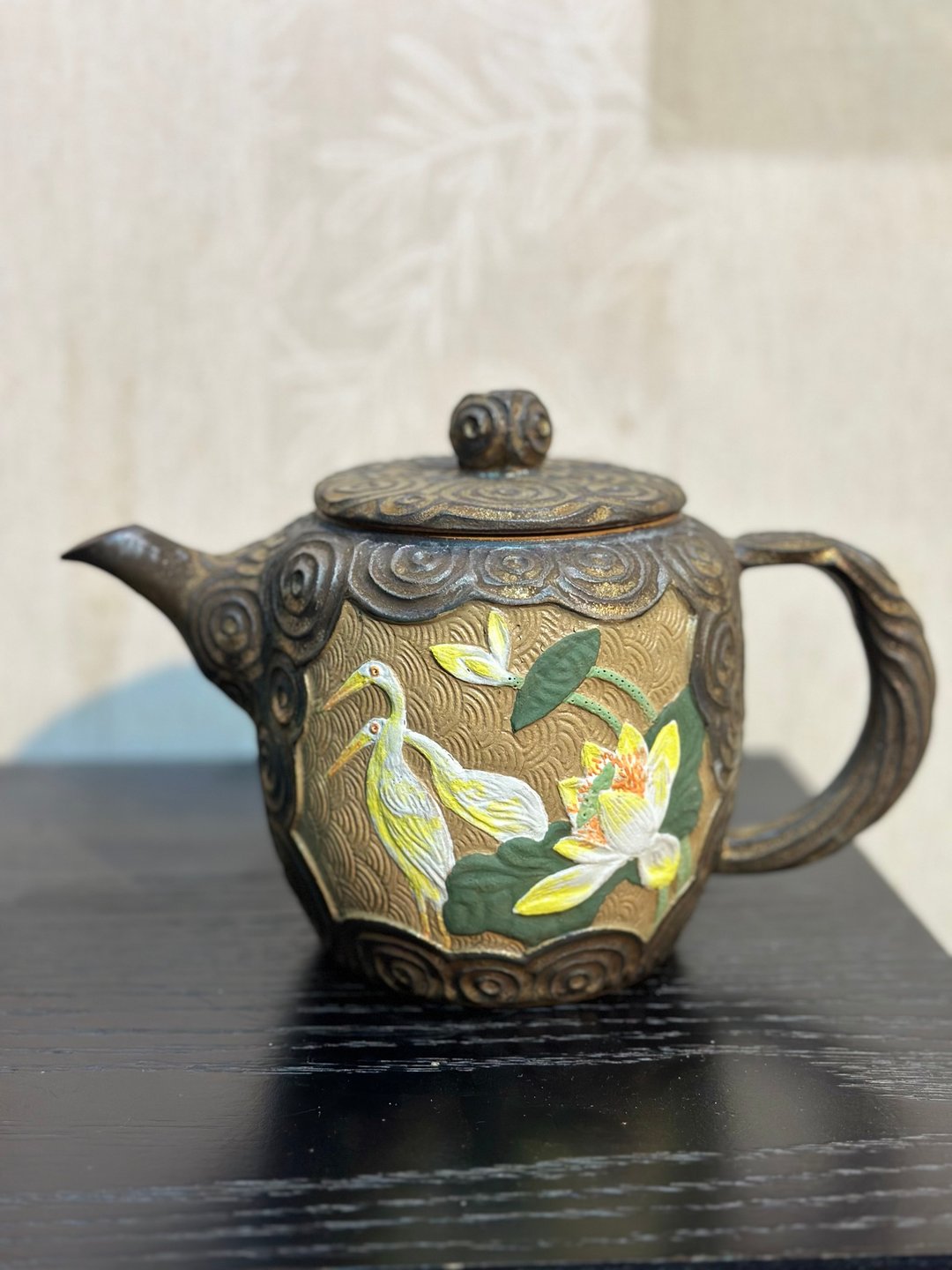 手工制作-花壶系列-我的壶艺人生-家宽壶 - 茶具/茶杯 - 陶 
