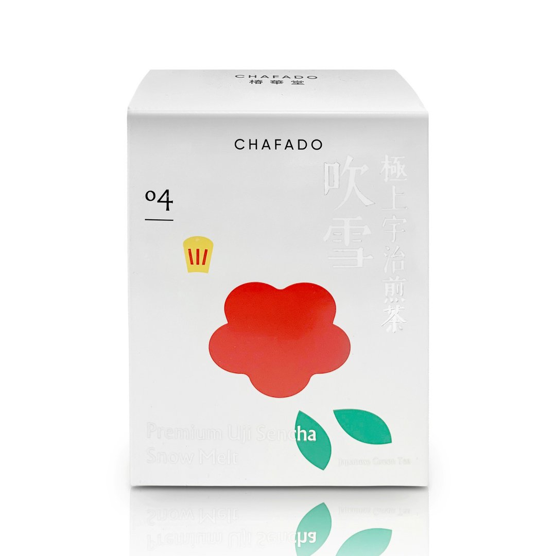 椿华堂 04 极上宇治煎茶 吹雪 - 茶 - 纸 白色