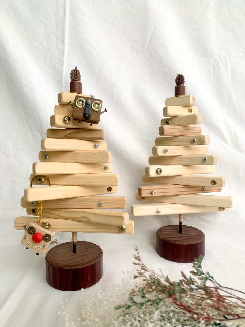 原创设计【永生树】赠LED灯 居家摆饰 挂饰架 可前后左右调整 - 摆饰 - 木头 卡其色