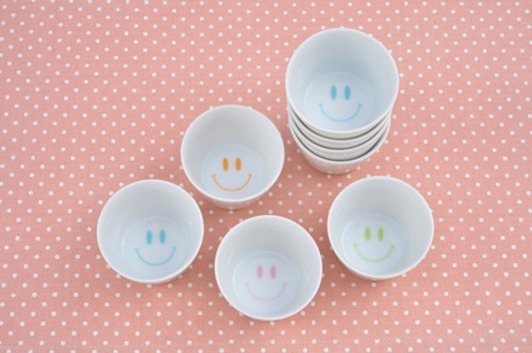 SMILE CUP(S)   GREEN - 碗 - 瓷 绿色