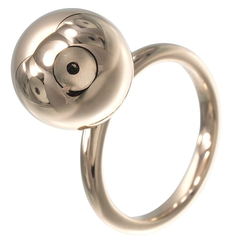 【日本直送】蒂芙尼 18K 玫瑰金 9号 戒指 约7克 TIFFANY&Co.【二手品】A级 - 戒指 - 贵金属 金色