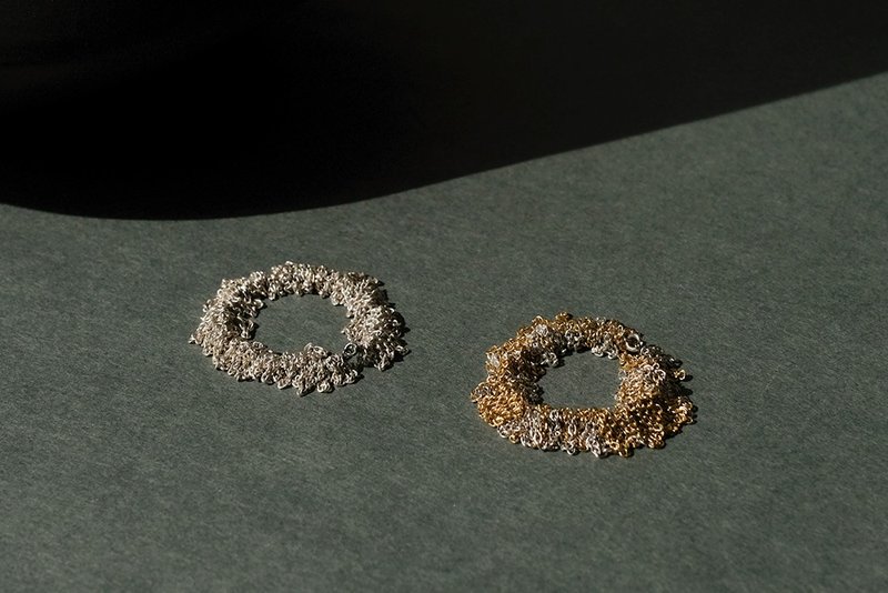 Tangled ring - 戒指 - 纯银 银色