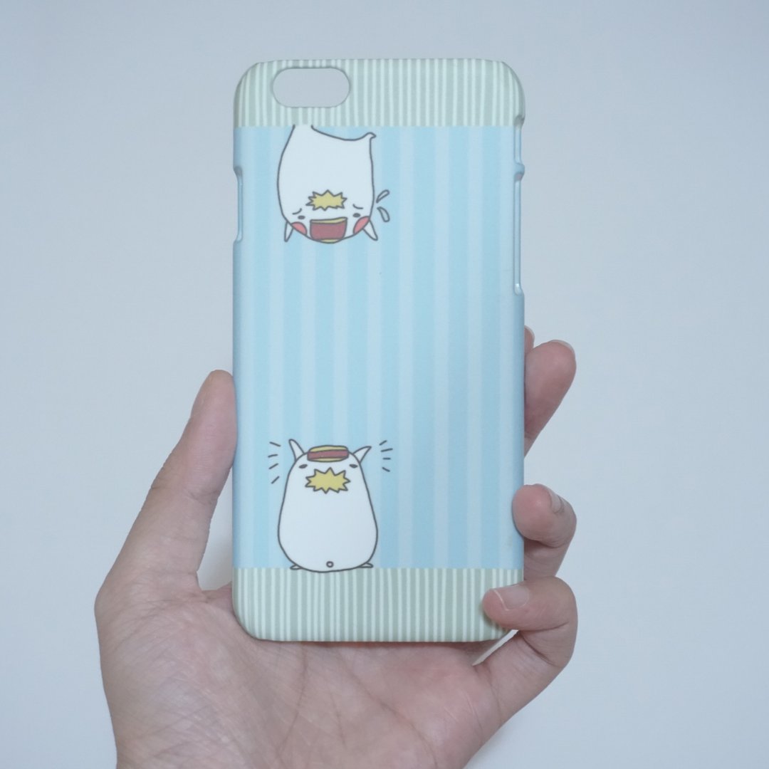 河童蛋 磨沙手机壳 ⊿: iPhone6 - 手机壳/手机套 - 塑料 蓝色