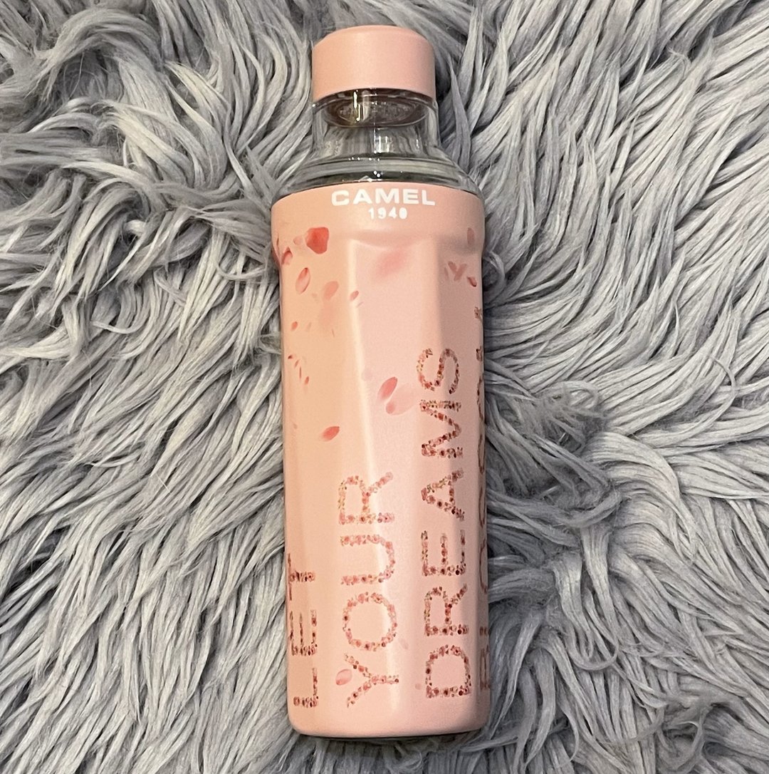 骆驼牌Flow53 530毫升陶层不锈钢真空保温瓶-樱花图案 Flow53 SA - 保温瓶/保温杯 - 其他材质 粉红色