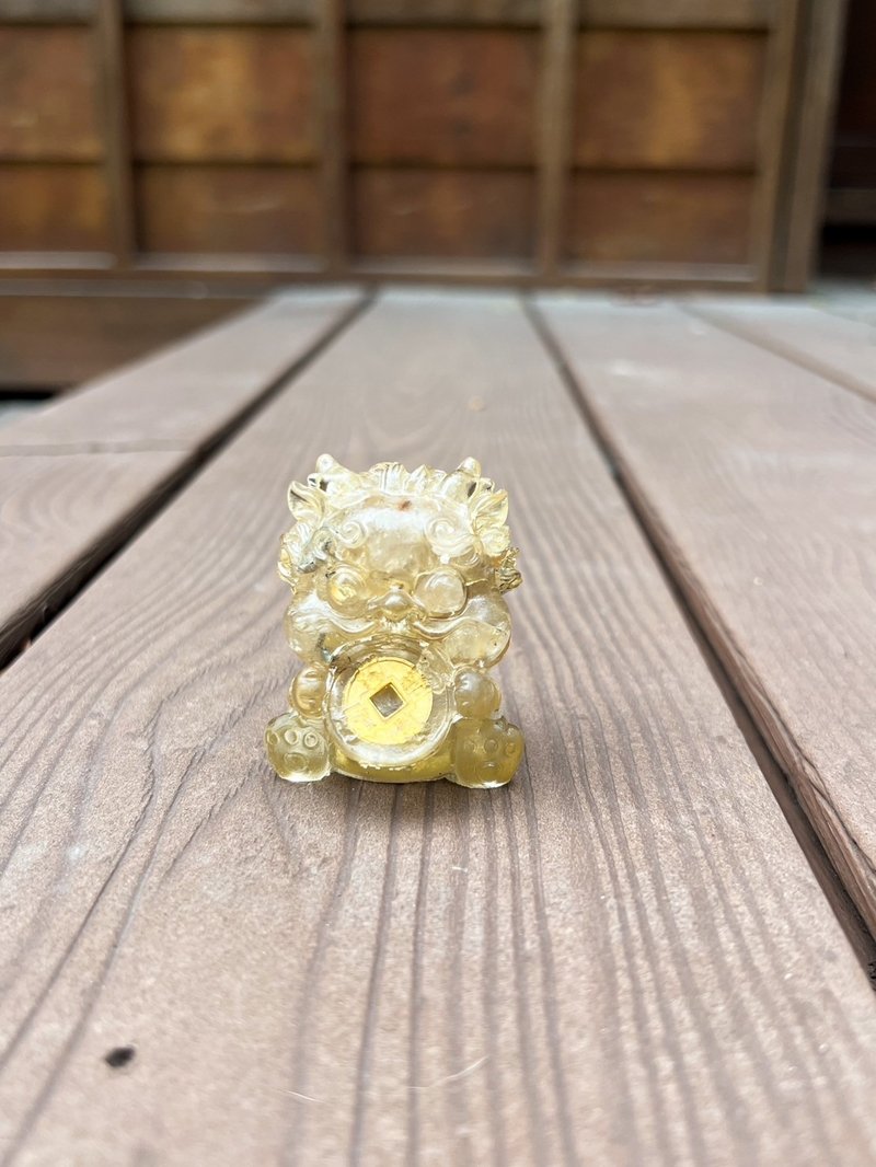 水晶摆饰【吞金兽 钛晶】招财 正偏财 事业运 - 摆饰 - 水晶 