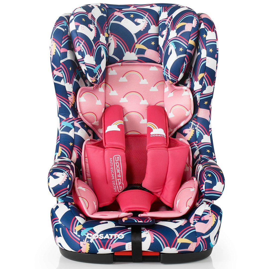 英国 Cosatto Hubbub Isofix 汽车安全座椅 –  Magic Unicrons - 儿童家具 - 其他材质 粉红色