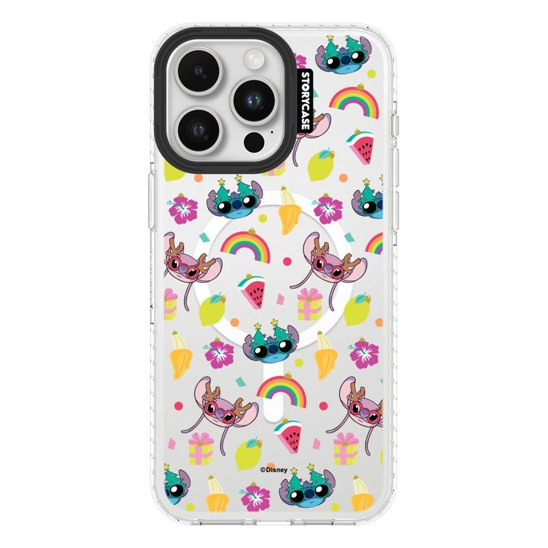 闪亮亮 - 史迪奇和安琪的图案 iPhone 手机壳 磁吸保护壳 Magsafe - 手机壳/手机套 - 其他材质 