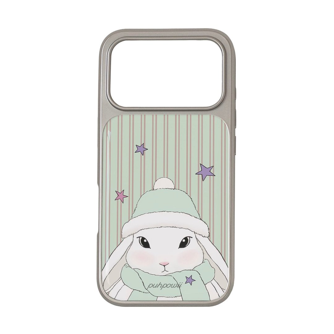雪人：近看款 (开心果绿) 银色 Phone Case - 手机壳/手机套 - 其他材质 绿色
