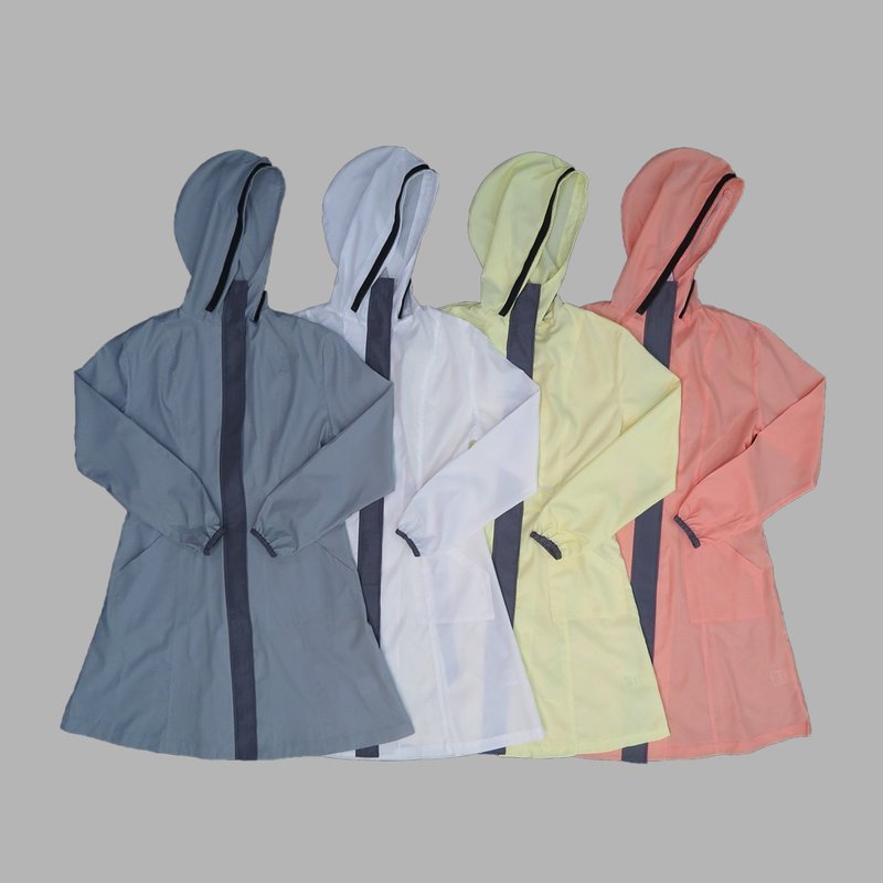 【超特惠福袋】休闲防护外套组合 - 女装休闲/机能外套 - 聚酯纤维 白色