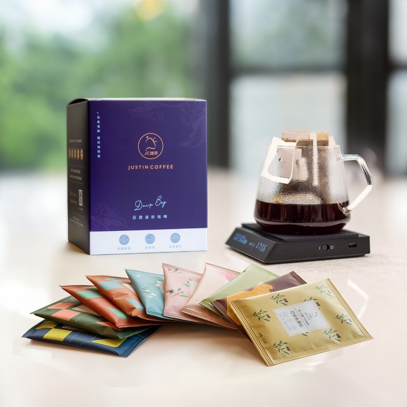 十个庄园滤挂咖啡(10gx10包/盒-共10包)含翡翠庄园 绿标 艺妓 - 咖啡 - 其他材质 咖啡色