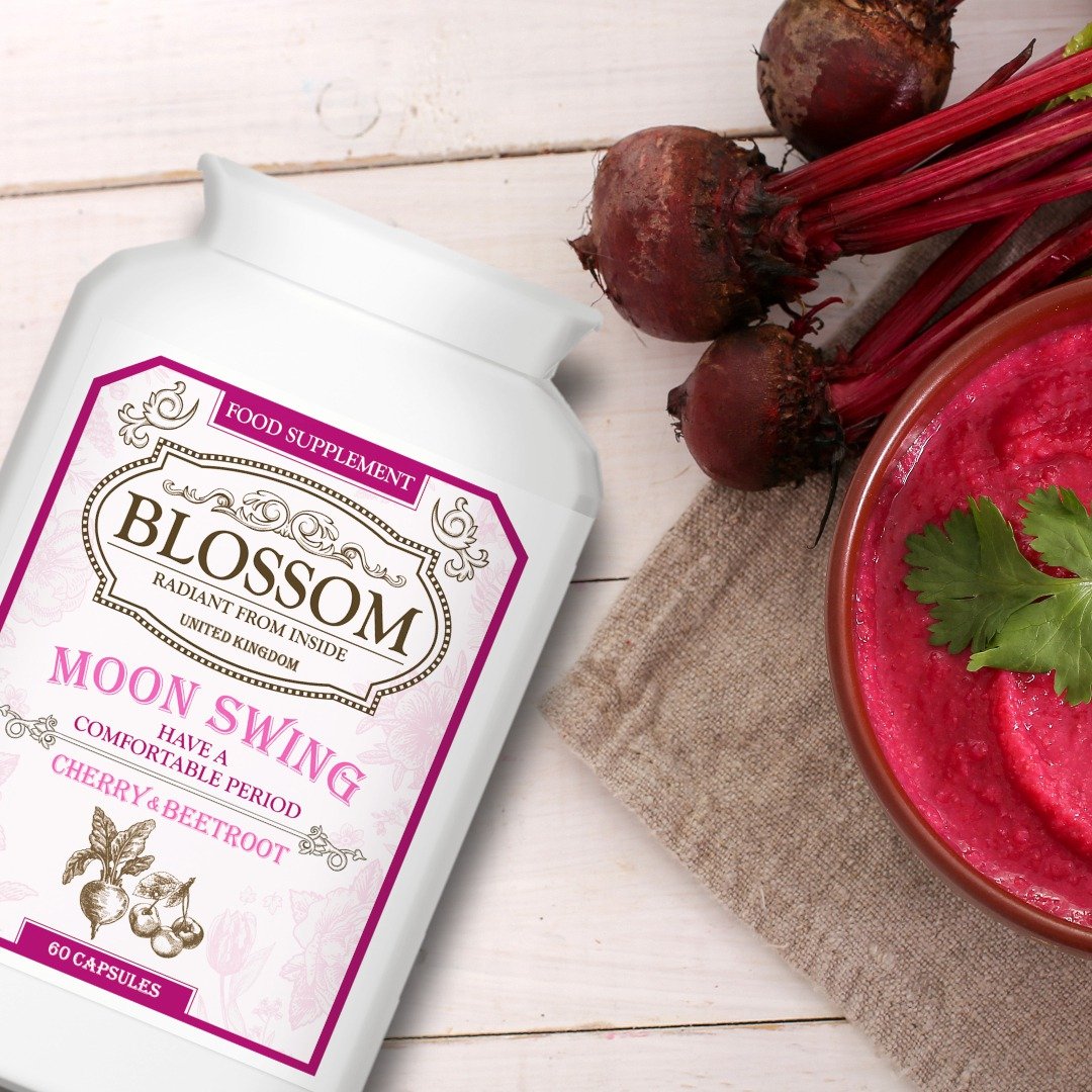 女士补充铁质 | 英国Blossom Moon Swing 月舒适(60粒) - 健康/养生 - 浓缩/萃取物 咖啡色