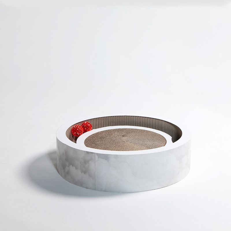 猫抓板 瓦楞纸 猫窝 猫玩具 猫抓板窝 宠物窝 多功能一体 - 抓板/跳台 - 纸 