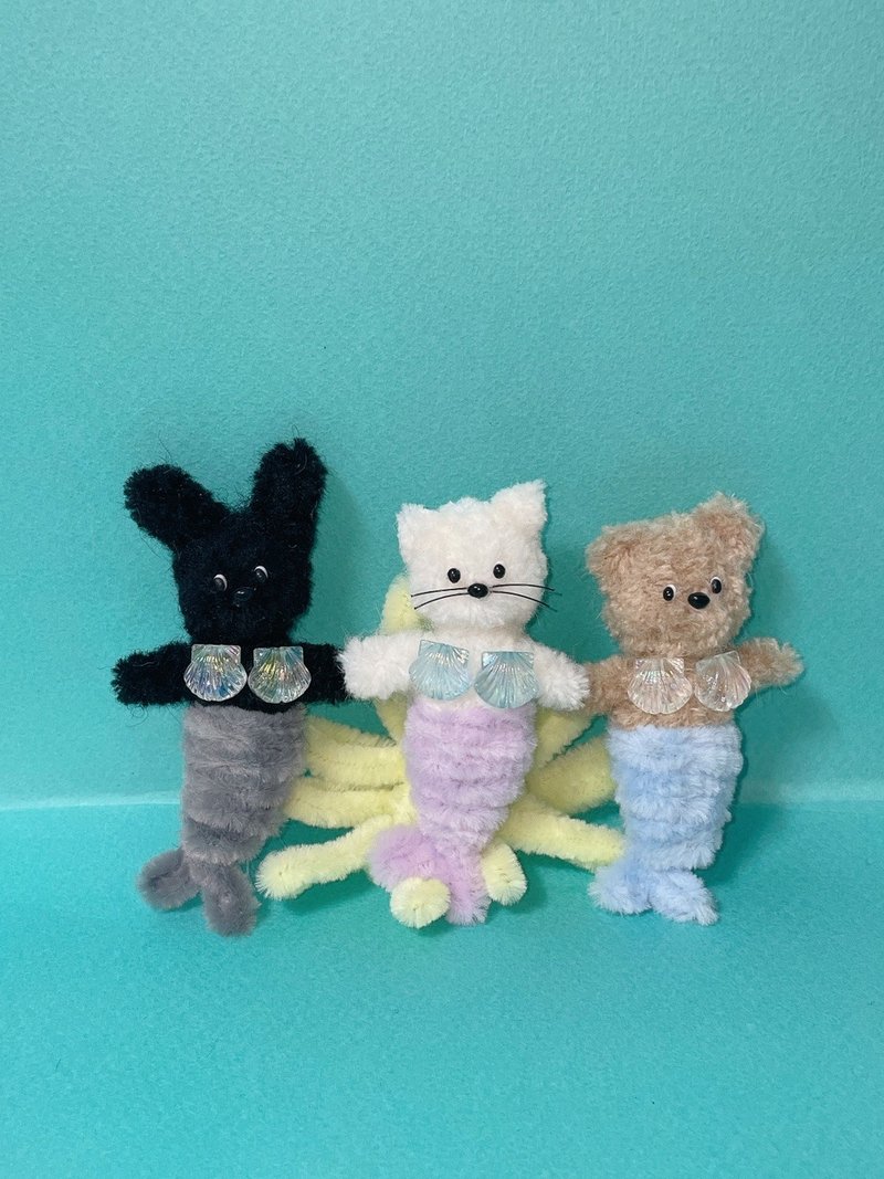 美人鱼钥匙圈 - 钥匙链/钥匙包 - 其他材质 