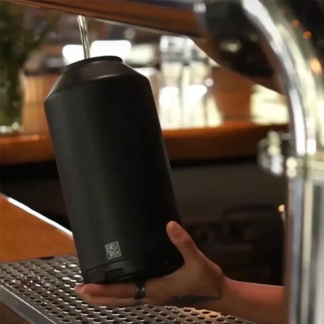 Planetary Design 双盖真空保温瓶 BruTrekker Bottle GR1764 - 咖啡壶/周边 - 不锈钢 黑色