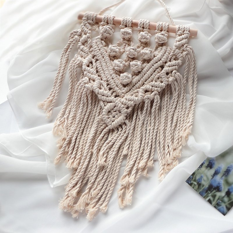 轻奢·浪漫丨波西米亚风 Macrame 手工编织 居家布置 挂饰 - 摆饰 - 棉．麻 