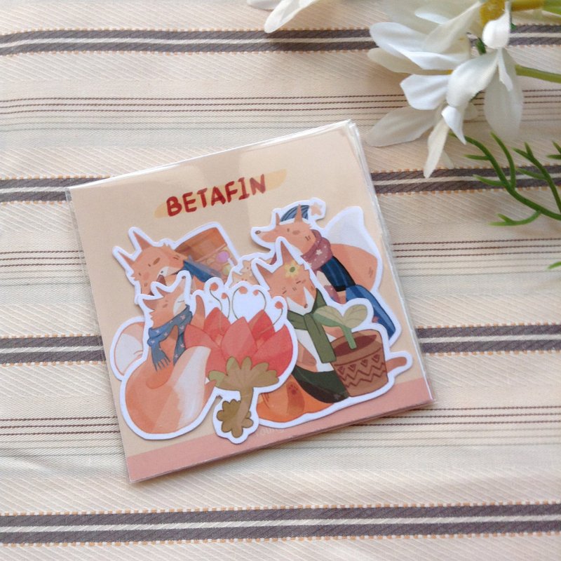 【BETAFIN狐狸】_防水贴纸 - 贴纸 - 纸 