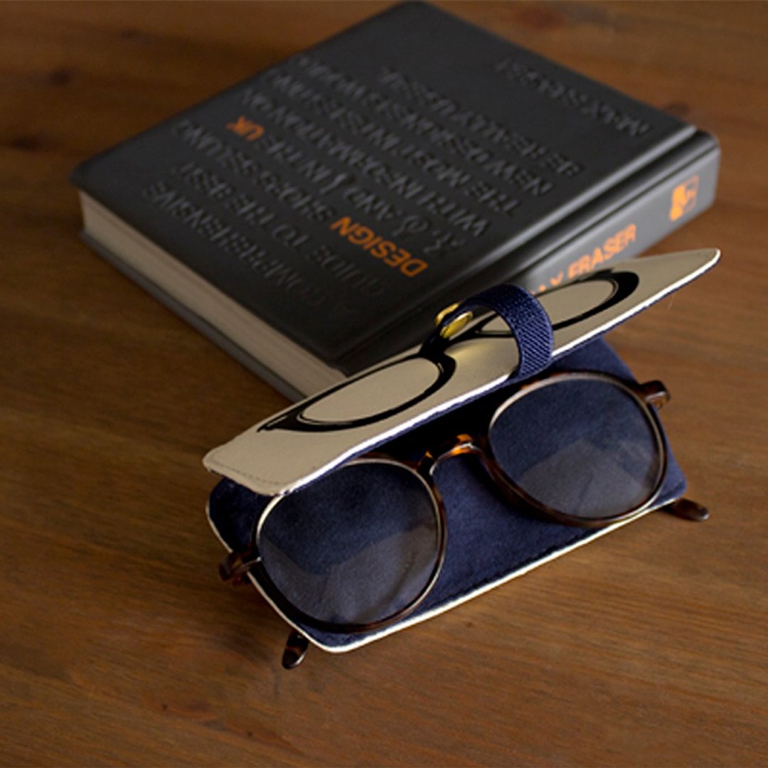随身眼镜套 Calmo Slim Eyeglass Case - 眼镜盒/眼镜布 - 其他人造纤维 黑色
