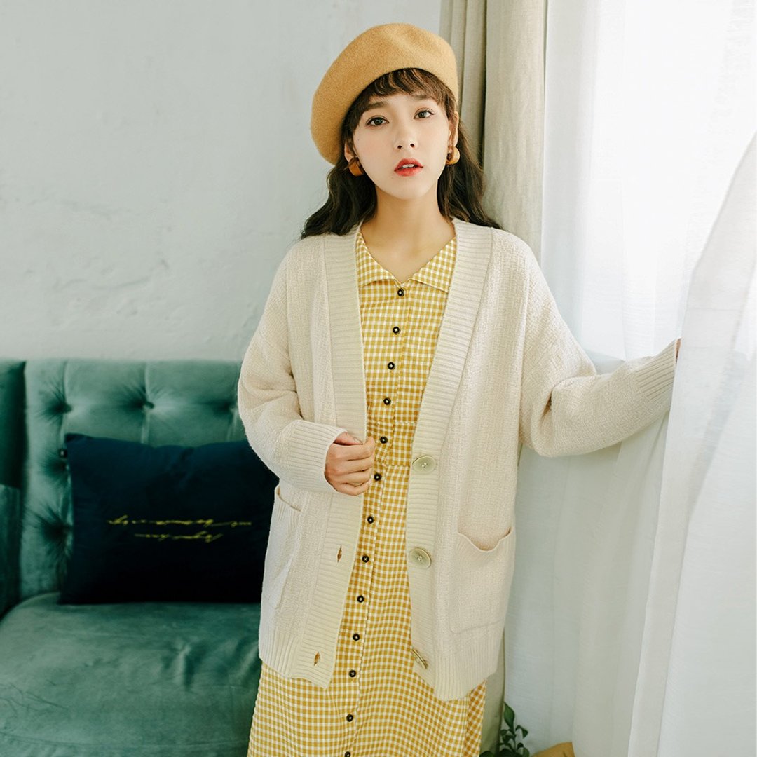 【全场特价】初春女士穿搭纯色针织外套 FSL8975 - 女装休闲/机能外套 - 其他材质 多色