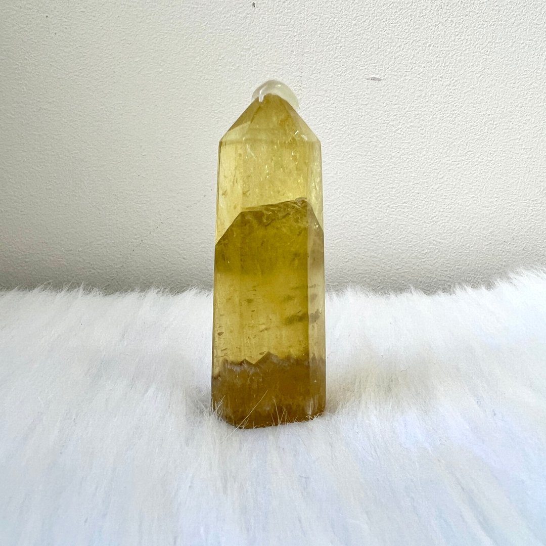 黄萤石柱 | 水晶 | 水晶柱 | 水晶摆件 - 摆饰 - 水晶 黄色