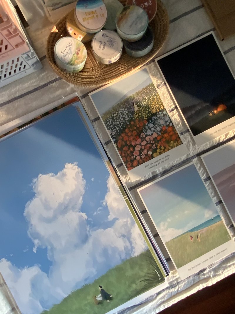 明信片——微小的生物 - 卡片/明信片 - 纸 