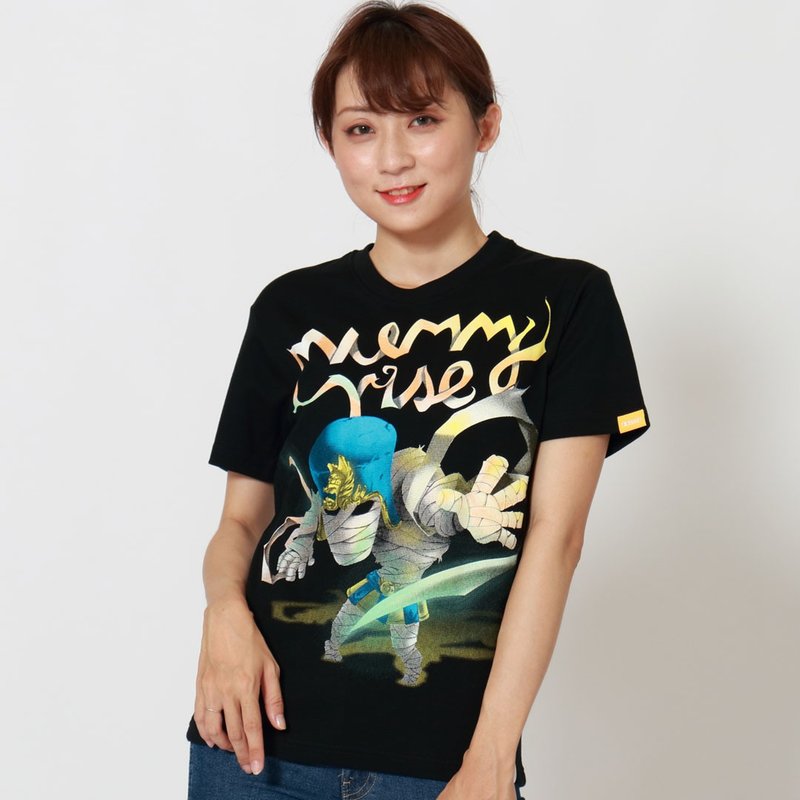 Mummy Rise / 木乃伊 - 女装 T 恤 - 棉．麻 