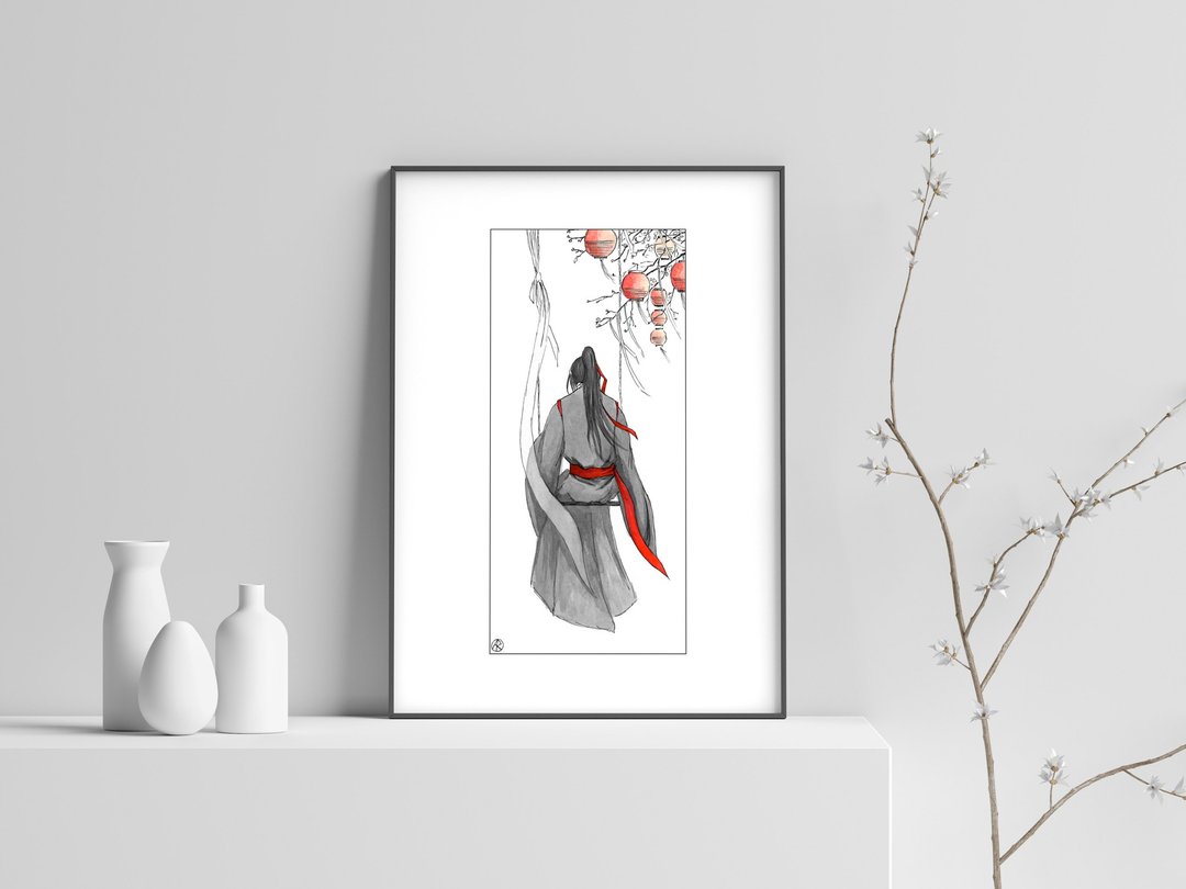 Printable art Swing / print it at home / Directly from the Artist - 电子手绘真人画像/绘画/插画 - 其他材质 