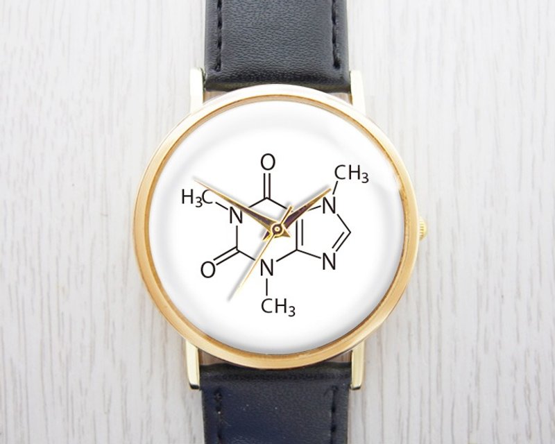 快乐化学式 - 女表/男表/中性表/配件饰品【Special U Design】 - 女表 - 其他金属 黑色