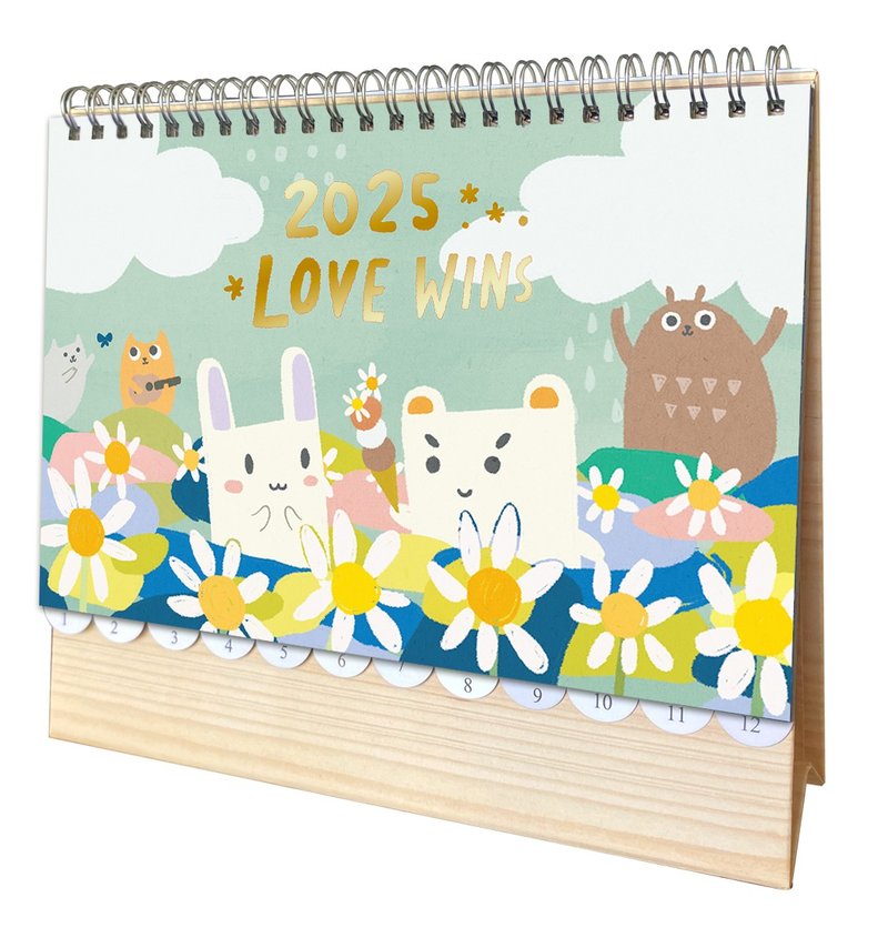 LP座历 2025 - 年历/台历 - 纸 