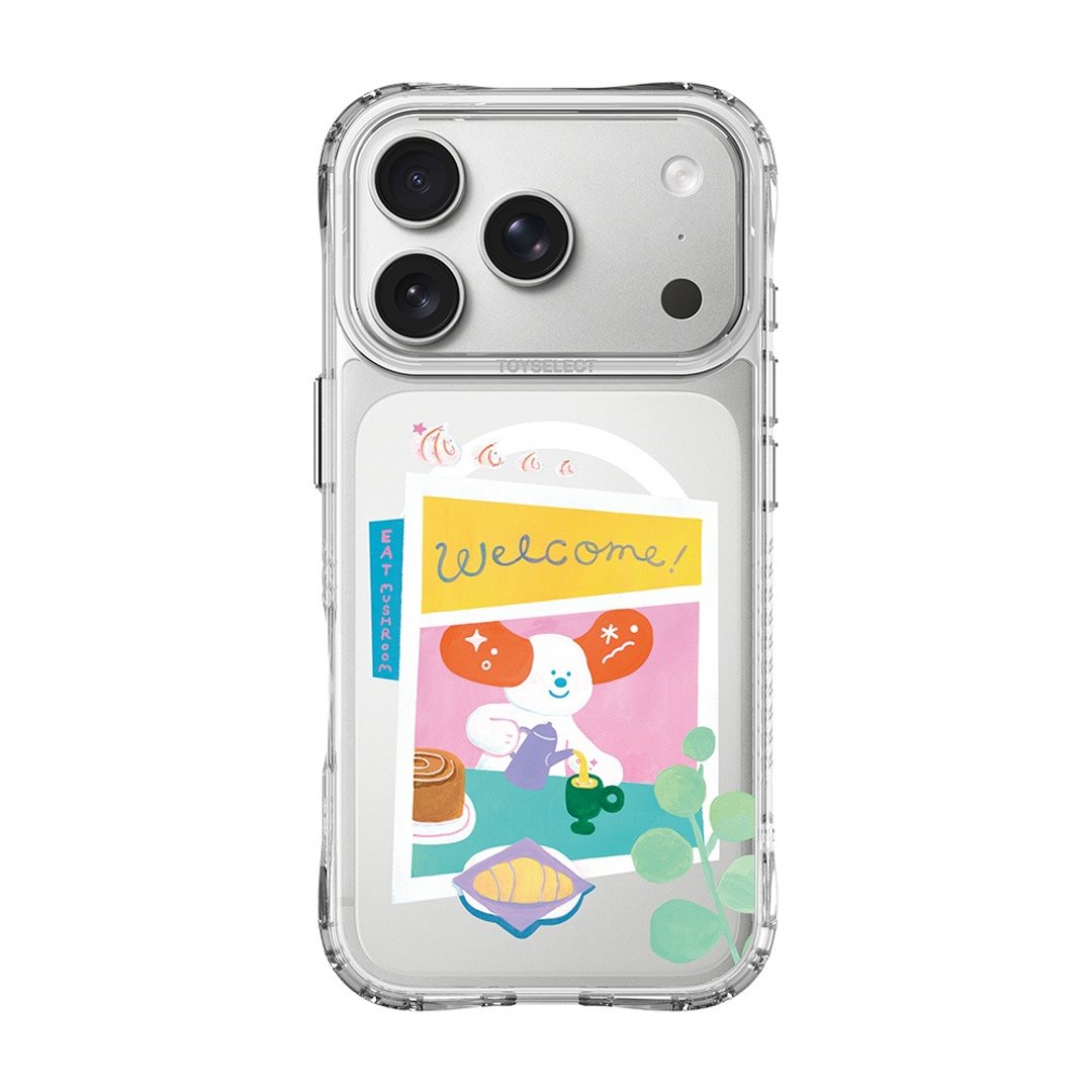食菇 welcome 抗黄防摔 MagSafe iPhone 手机壳 - 手机壳/手机套 - 塑料 多色