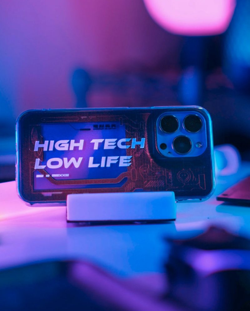 香港品牌 High Tech Low Life 幻彩 Case - 手机壳/手机套 - 塑料 