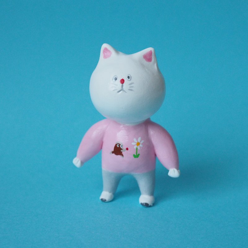 Mole cat - 玩偶/公仔 - 粘土 粉红色